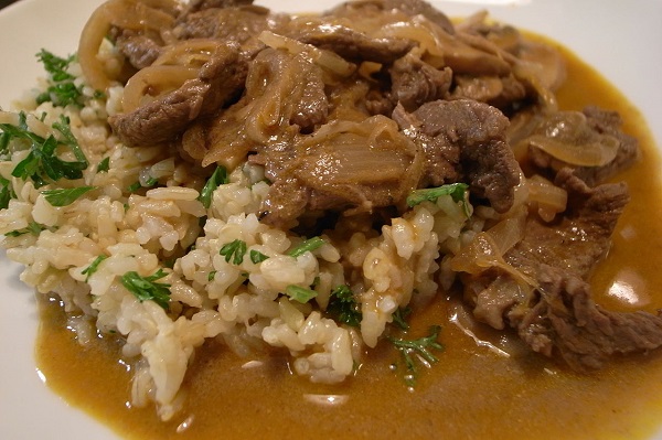 Beef Stroganoff