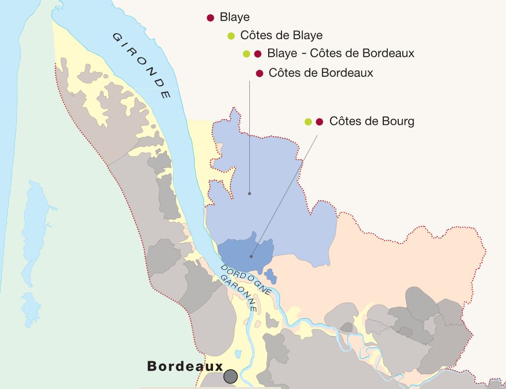 Bordeaux Blaye and Burg