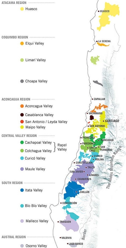 Chile Regions