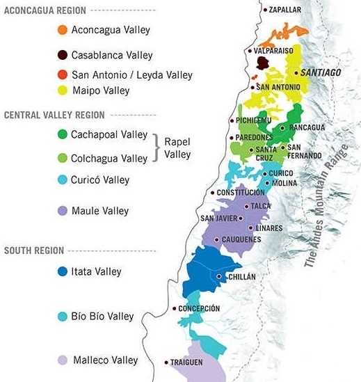 Chile Regions