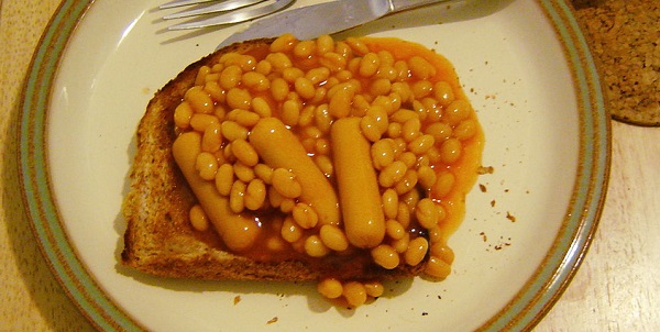 Baced Beans Sandwich