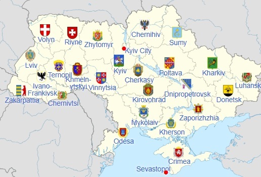 Ukraine Map