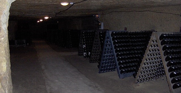 Vouvray wine cave